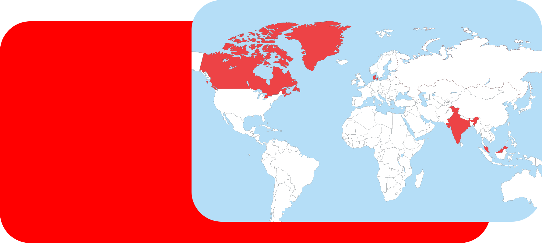 Ryze Global Presence Map